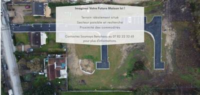 Terrain seul à Éragny en Val-d'Oise (95) de 309 m² à vendre au prix de 170000€ - 1