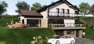 Programme terrain + maison à Cuvat en Haute-Savoie (74) de 1335 m² à vendre au prix de 1469600€ - 2