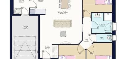 Programme terrain + maison à Ligné en Loire-Atlantique (44) de 590 m² à vendre au prix de 287800€ - 3