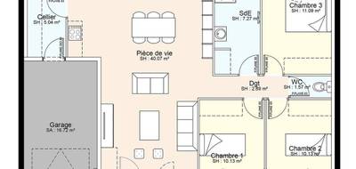 Programme terrain + maison à Nouaillé-Maupertuis en Vienne (86) de 457 m² à vendre au prix de 199000€ - 3