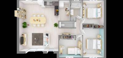 Programme terrain + maison à Gardanne en Bouches-du-Rhône (13) de 720 m² à vendre au prix de 472000€ - 3