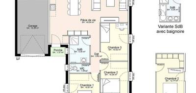 Programme terrain + maison à Frontenay-Rohan-Rohan en Deux-Sèvres (79) de 809 m² à vendre au prix de 244995€ - 3