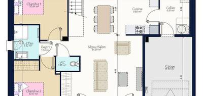 Programme terrain + maison à Montreuil-Bellay en Maine-et-Loire (49) de 725 m² à vendre au prix de 261195€ - 3