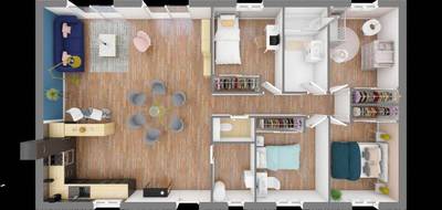 Programme terrain + maison à Saint-Chamas en Bouches-du-Rhône (13) de 601 m² à vendre au prix de 418000€ - 3