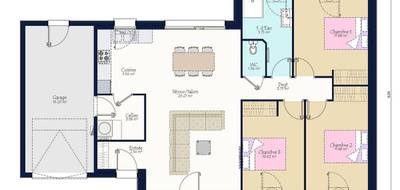 Programme terrain + maison à Mouzeuil-Saint-Martin en Vendée (85) de 1379 m² à vendre au prix de 205510€ - 3