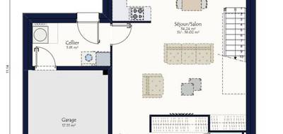 Programme terrain + maison à Saint-Barthélemy-d'Anjou en Maine-et-Loire (49) de 481 m² à vendre au prix de 355100€ - 3