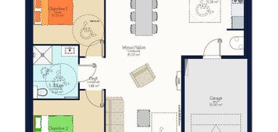Programme terrain + maison à Saffré en Loire-Atlantique (44) de 335 m² à vendre au prix de 192533€ - 3