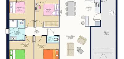 Programme terrain + maison à Divatte-sur-Loire en Loire-Atlantique (44) de 875 m² à vendre au prix de 272000€ - 3