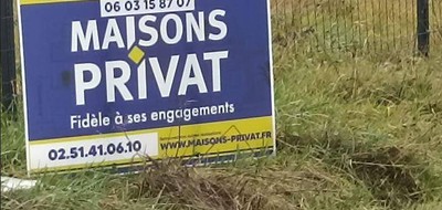 Terrain seul à La Roche-sur-Yon en Vendée (85) de 253 m² à vendre au prix de 49000€