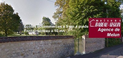 Terrain seul à Héricy en Seine-et-Marne (77) de 1730 m² à vendre au prix de 334000€