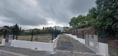 Terrain seul à Servian en Hérault (34) de 630 m² à vendre au prix de 145000€