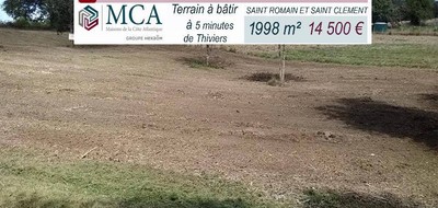 Terrain seul à Thiviers en Dordogne (24) de 1998 m² à vendre au prix de 14500€