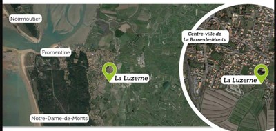 Terrain seul à La Barre-de-Monts en Vendée (85) de 416 m² à vendre au prix de 82400€