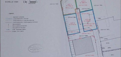 Terrain seul à Rethel en Ardennes (08) de 715 m² à vendre au prix de 57625€