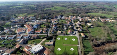 Terrain seul à Le Champ-Saint-Père en Vendée (85) de 815 m² à vendre au prix de 44000€