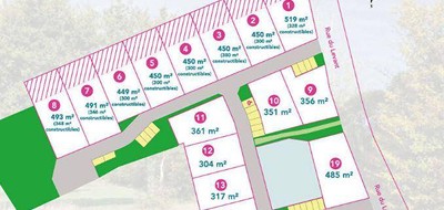 Terrain seul à La Garnache en Vendée (85) de 320 m² à vendre au prix de 54000€