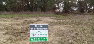 Terrain seul à Le Bernard en Vendée (85) de 533 m² à vendre au prix de 79900€