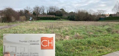 Terrain seul à Sallebœuf en Gironde (33) de 1000 m² à vendre au prix de 145000€