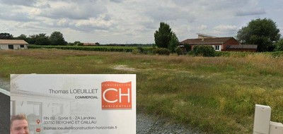 Terrain seul à Montussan en Gironde (33) de 635 m² à vendre au prix de 105000€