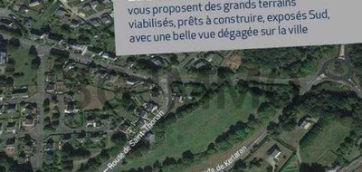 Terrain seul à Landerneau en Finistère (29) de 0 m² à vendre au prix de 64800€
