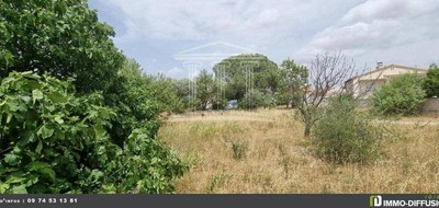 Terrain seul à Sorgues en Vaucluse (84) de 400 m² à vendre au prix de 138000€