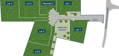 Terrain seul à Fonsorbes en Haute-Garonne (31) de 1002 m² à vendre au prix de 139000€