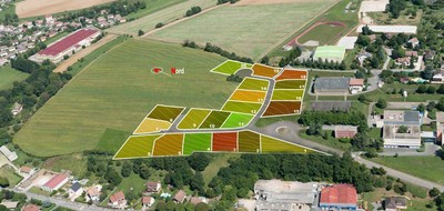 Terrain seul à Beaucourt en Territoire de Belfort (90) de 1054 m² à vendre au prix de 70000€