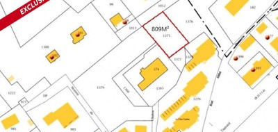 Terrain seul à La Mure en Isère (38) de 838 m² à vendre au prix de 55000€