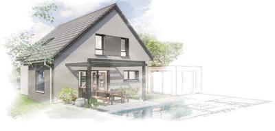 Programme terrain + maison à Rosheim en Bas-Rhin (67) de 810 m² à vendre au prix de 619980€