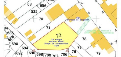 Terrain seul à Arras en Pas-de-Calais (62) de 500 m² à vendre au prix de 99000€