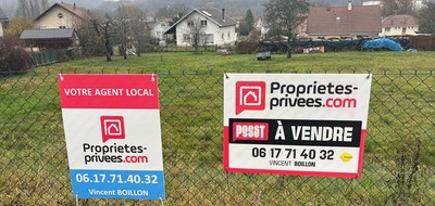 Terrain seul à Mandeure en Doubs (25) de 1000 m² à vendre au prix de 59990€