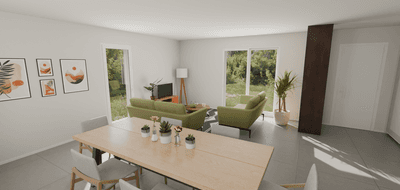 Programme terrain + maison à Creys-Mépieu en Isère (38) de 3200 m² à vendre au prix de 395900€ - 3