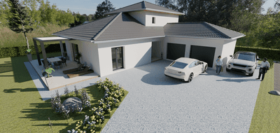 Programme terrain + maison à Penol en Isère (38) de 1381 m² à vendre au prix de 352516€ - 3