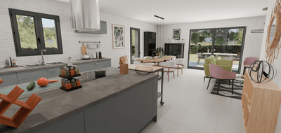 Programme terrain + maison à Gillonnay en Isère (38) de 1127 m² à vendre au prix de 660600€ - 4