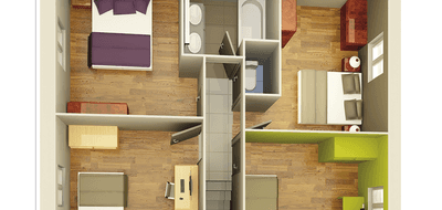 Programme terrain + maison à Poliénas en Isère (38) de 1200 m² à vendre au prix de 338534€ - 3