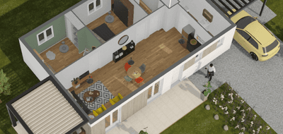 Programme terrain + maison à Saint-Hilaire-de-la-Côte en Isère (38) de 473 m² à vendre au prix de 249765€ - 2