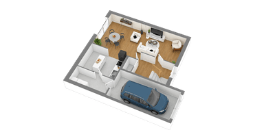Programme terrain + maison à Malestroit en Morbihan (56) de 85 m² à vendre au prix de 233830€ - 4