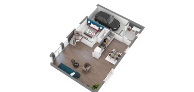 Programme terrain + maison à Ambon en Morbihan (56) de 102 m² à vendre au prix de 308426€ - 4