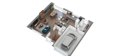 Programme terrain + maison à Romillé en Ille-et-Vilaine (35) de 129 m² à vendre au prix de 309625€ - 3
