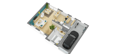 Programme terrain + maison à Ploeren en Morbihan (56) de 93 m² à vendre au prix de 404200€ - 4