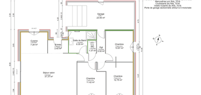 Programme terrain + maison à Brégnier-Cordon en Ain (01) de 90 m² à vendre au prix de 287952€ - 3