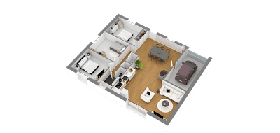 Programme terrain + maison à Cintré en Ille-et-Vilaine (35) de 90 m² à vendre au prix de 259906€ - 4