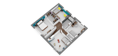 Programme terrain + maison à Pleslin-Trigavou en Côtes-d'Armor (22) de 129 m² à vendre au prix de 276057€ - 4