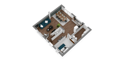 Programme terrain + maison à Pleslin-Trigavou en Côtes-d'Armor (22) de 129 m² à vendre au prix de 276057€ - 3