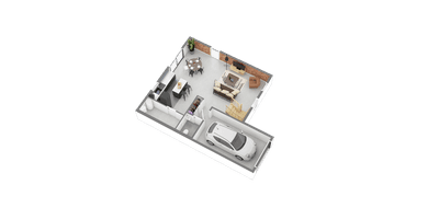 Programme terrain + maison à Pleslin-Trigavou en Côtes-d'Armor (22) de 79 m² à vendre au prix de 235740€ - 3