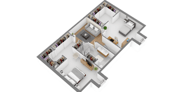 Programme terrain + maison à Saint-Augustin en Seine-et-Marne (77) de 138 m² à vendre au prix de 347400€ - 4
