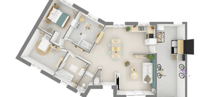 Programme terrain + maison à Revigny-sur-Ornain en Meuse (55) de 93 m² à vendre au prix de 155856€ - 4