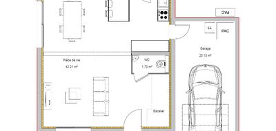 Programme terrain + maison à Frans en Ain (01) de 87 m² à vendre au prix de 293100€ - 3