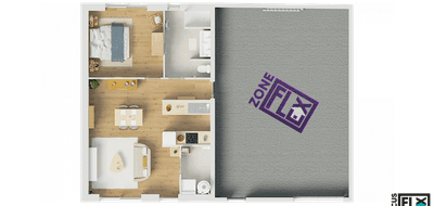 Programme terrain + maison à Luppy en Moselle (57) de 50 m² à vendre au prix de 161499€ - 4