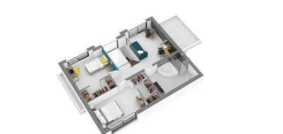 Programme terrain + maison à Châteaugiron en Ille-et-Vilaine (35) de 138 m² à vendre au prix de 486403€ - 4